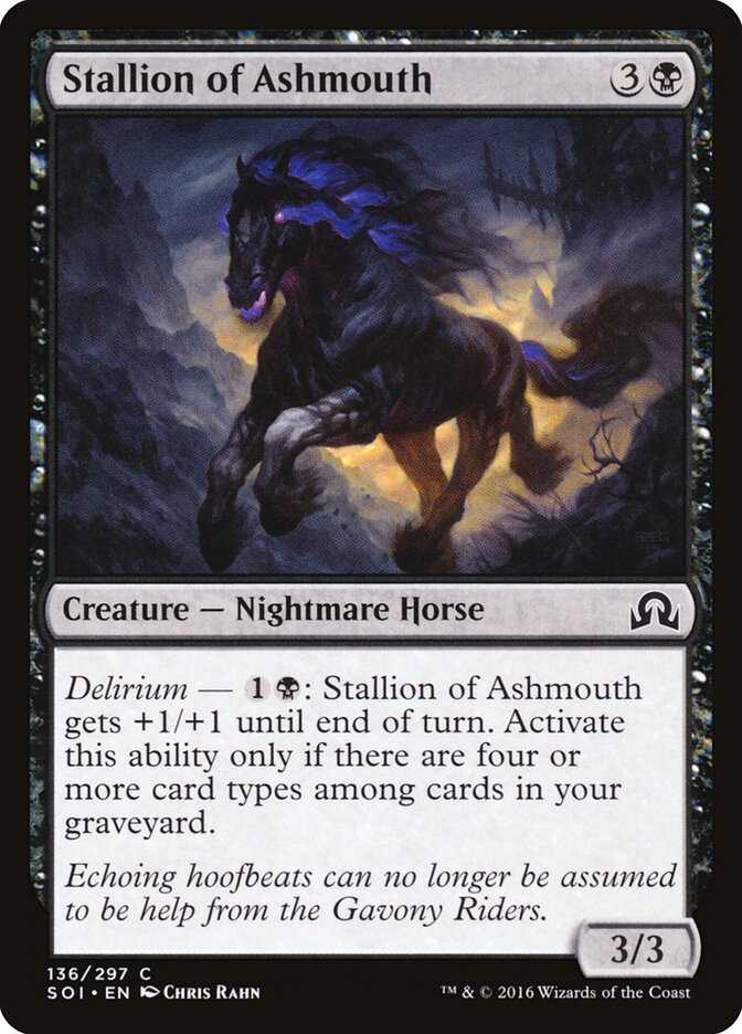 Stallion of Ashmouth — Shadows over Innistrad #136