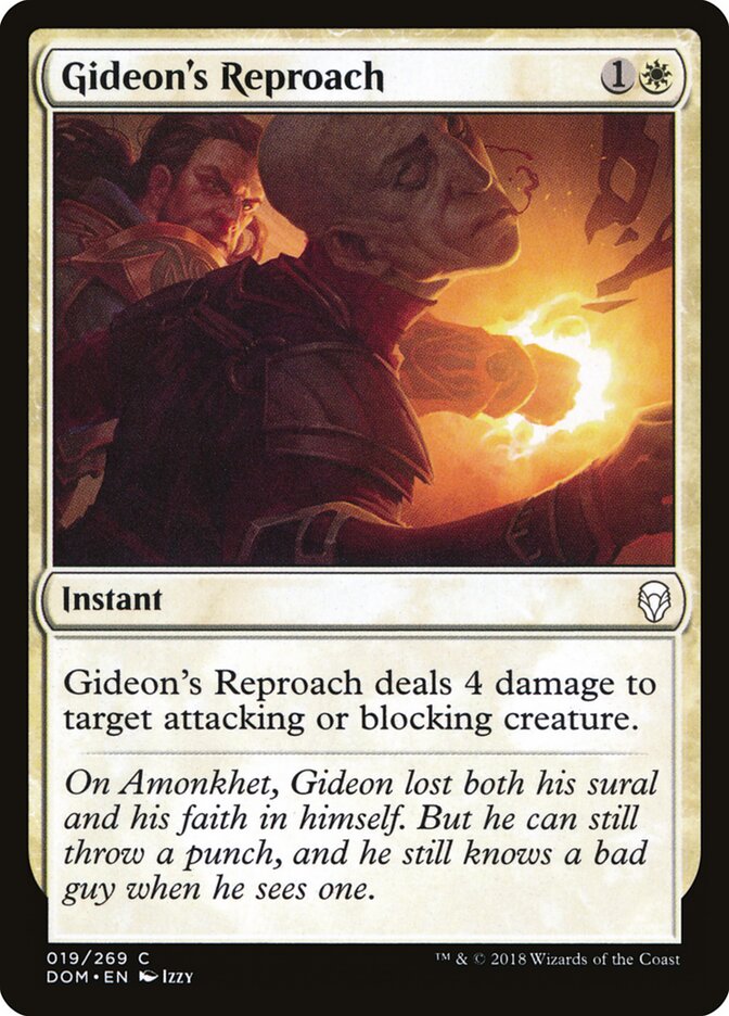 Reproche de Gideon — Dominaria #19