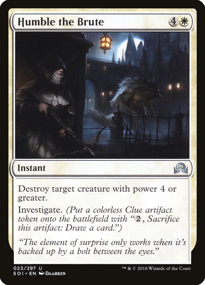 Humble the Brute — Shadows over Innistrad #23
