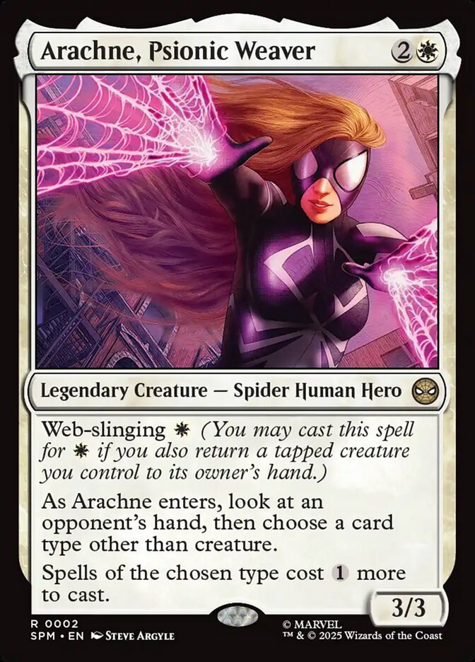 Arachne, tejedora psiónica | Arachne, Psionic Weaver — Marvel's Spider-Man #2