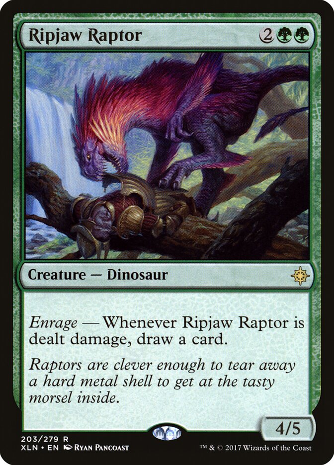 Ráptor de fauces desgarradoras | Ripjaw Raptor - Ixalan #203