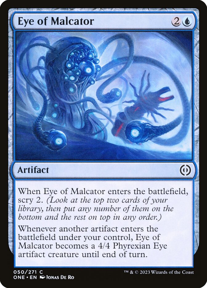 Ojo de Malcator | Eye of Malcator — Phyrexia: All Will Be One #50