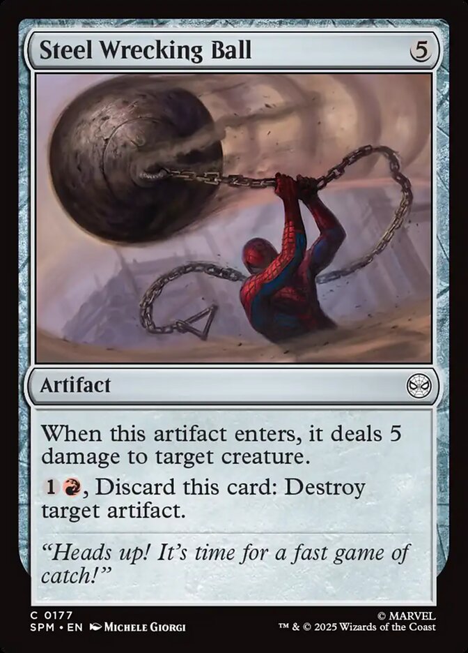 Bola de derribo | Steel Wrecking Ball — Marvel's Spider-Man #177
