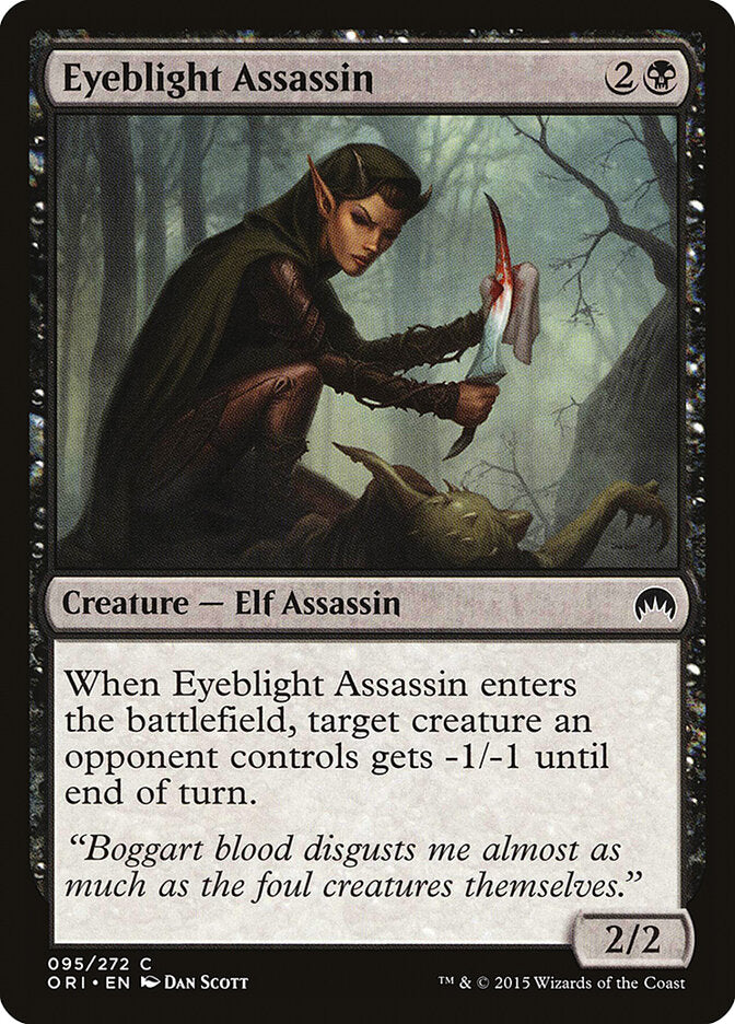 Asesina de desgracias visuales | Eyeblight Assassin - Magic Origins #95