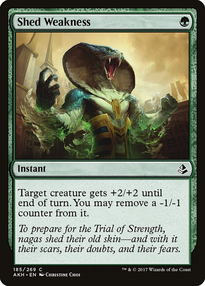 Shed Weakness — Amonkhet #185