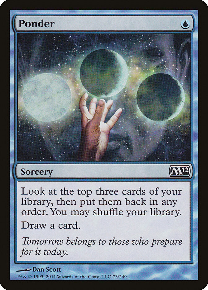 Reflexionar | Ponder - Magic 2012 #73