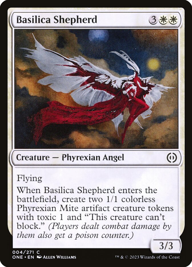 Pastora de la Basílica | Basilica Shepherd — Phyrexia: All Will Be One #4