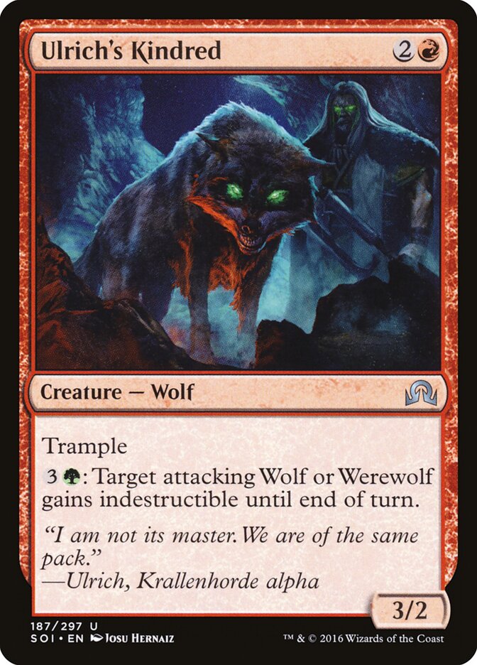 Ulrich's Kindred — Shadows over Innistrad #187