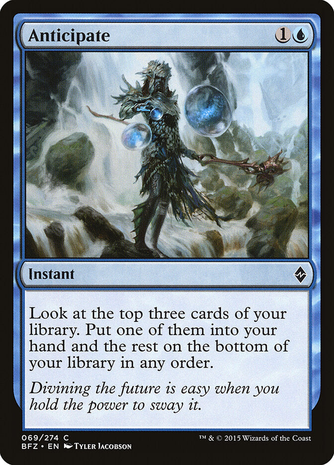 Anticipar | Anticipate - Battle for Zendikar #69