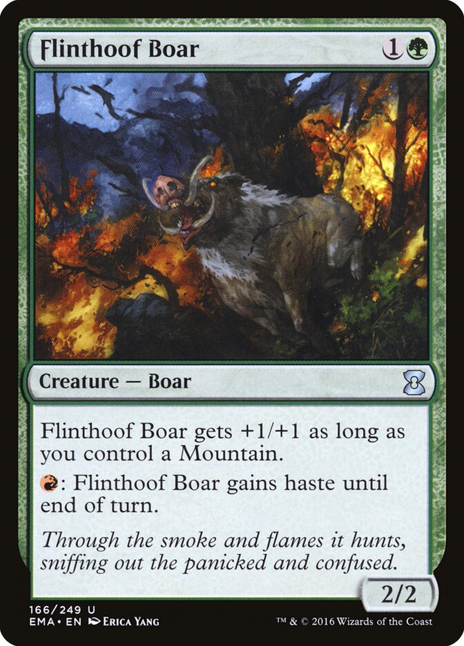 Flinthoof Boar — Eternal Masters #166