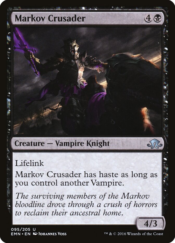 Cruzado Markov | Markov Crusader - Eldritch Moon #95