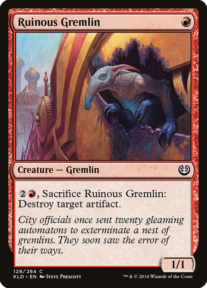 Gremlin ruinoso — Kaladesh #128