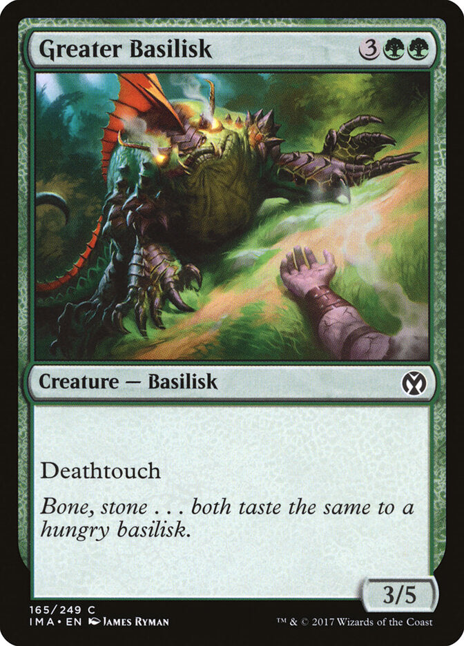 Greater Basilisk — Iconic Masters #165