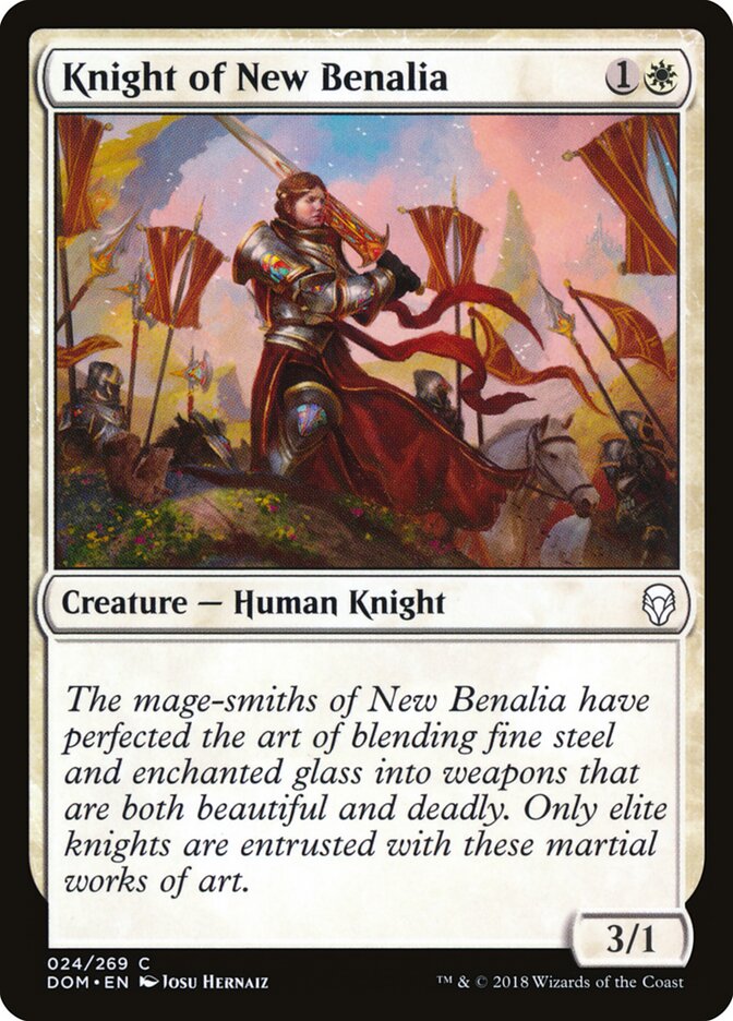Caballero de Nueva Benalia — Dominaria #24