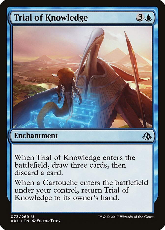 Trial of Knowledge — Amonkhet #73