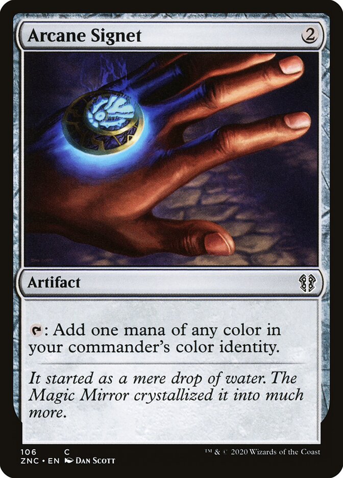 Sello arcano | Arcane Signet - Zendikar Rising Commander #106