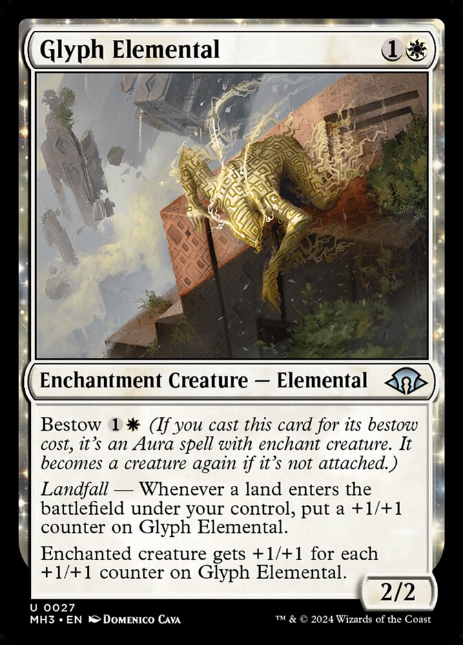Elemental de glifos | Glyph Elemental — Modern Horizons 3 #27