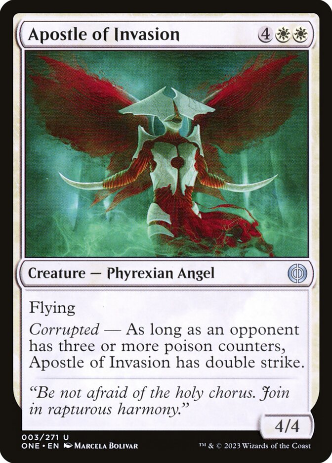 Apóstol de la invasión | Apostle of Invasion — Phyrexia: All Will Be One #3