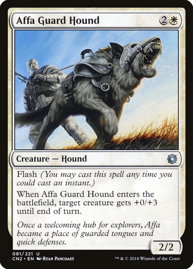 Affa Guard Hound - Conspiracy: Take the Crown #81