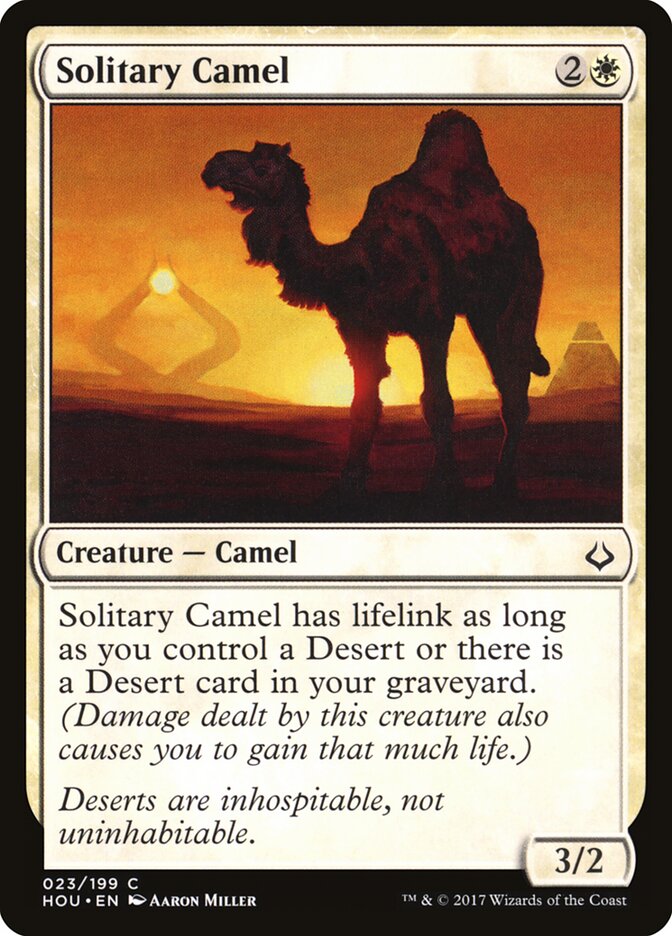 Dromedario solitario | Solitary Camel — Hour of Devastation #23