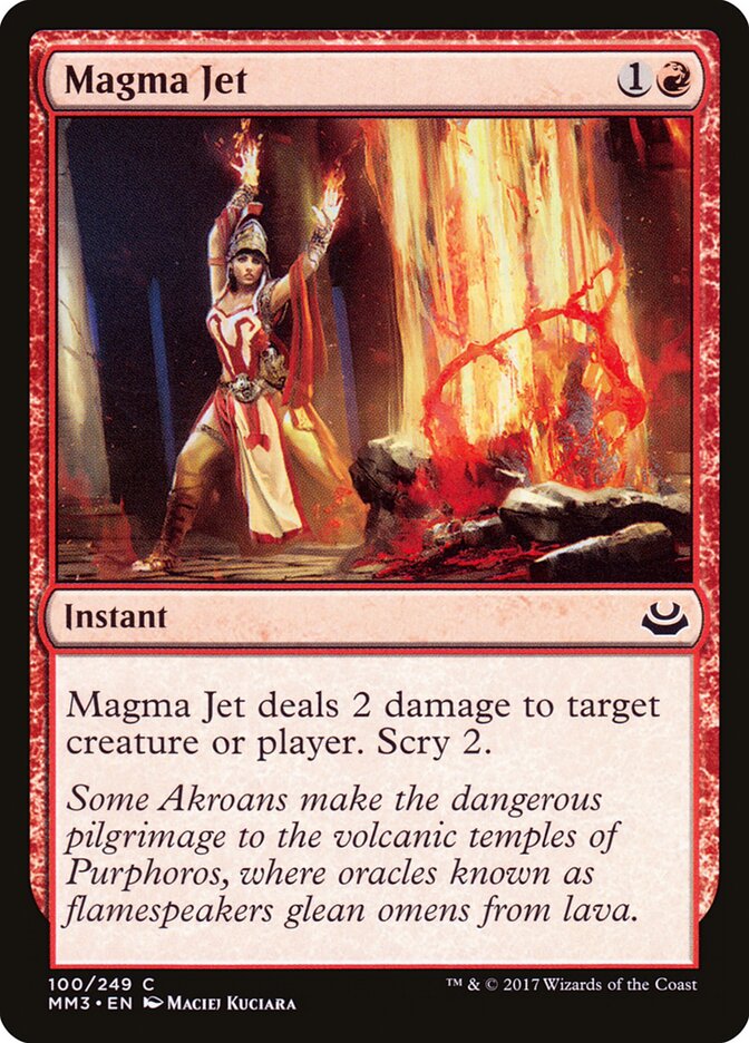 Magma Jet — Modern Masters 2017 #100