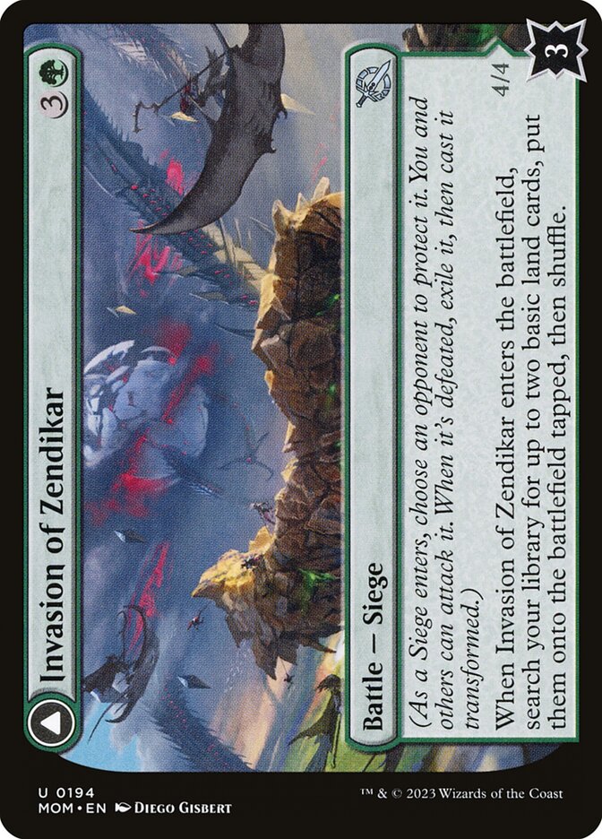 Invasión de Zendikar // Aerorruina despertada | Invasion of Zendikar // Awakened Skyclave — March of the Machine #194