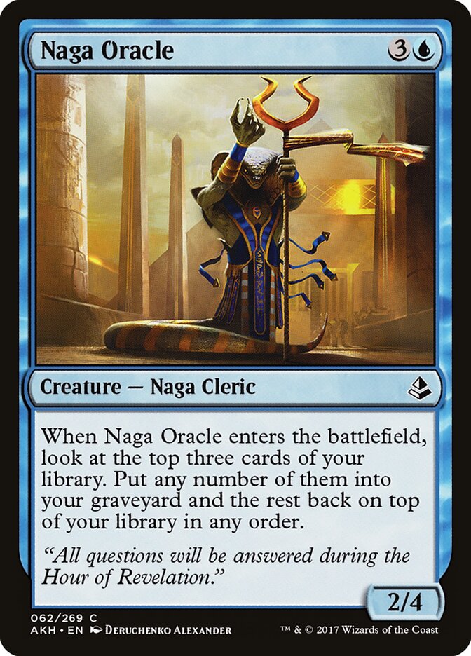 Naga Oracle — Amonkhet #62