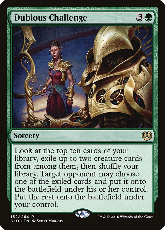 Dubious Challenge - Kaladesh #152