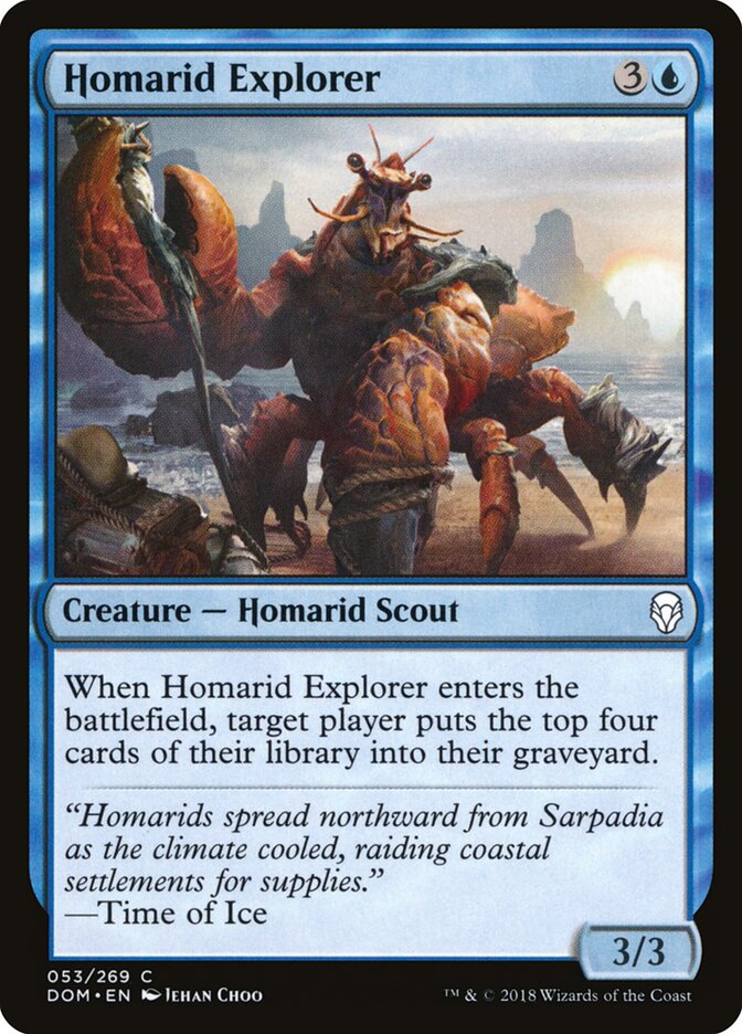 Descubridor homárido — Dominaria #53