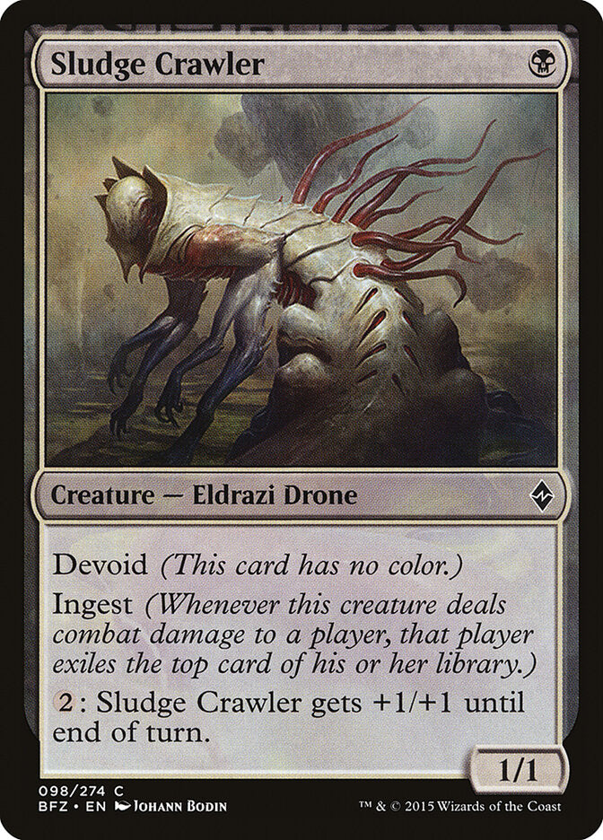 Rondador babosa | Sludge Crawler - Battle for Zendikar #98