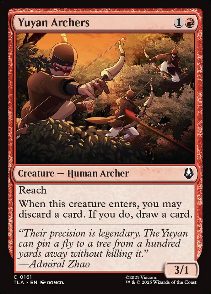 Arqueros Yuyan | Yuyan Archers — Avatar: The Last Airbender #161