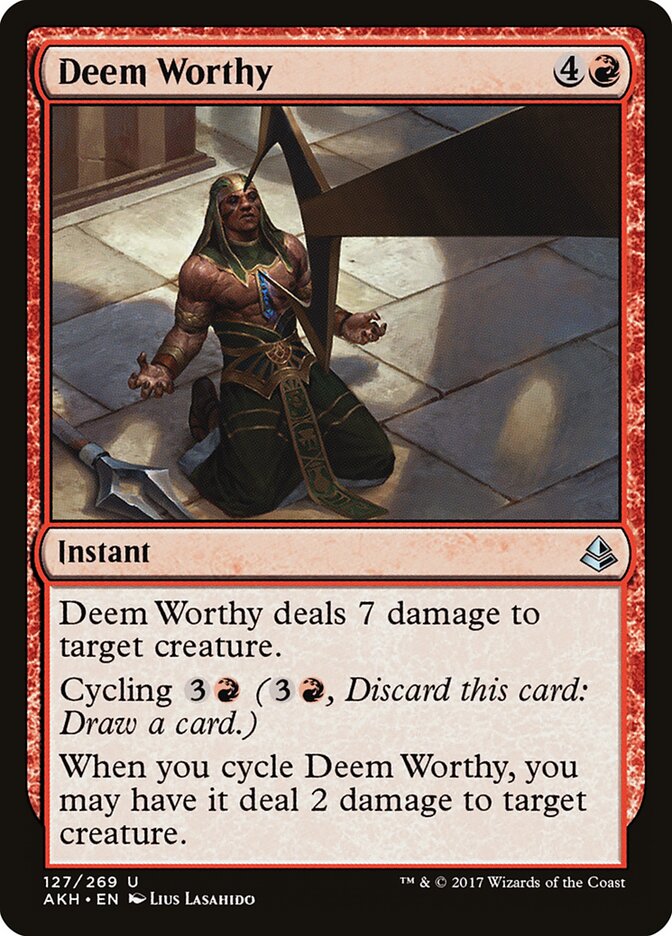 Deem Worthy — Amonkhet #127