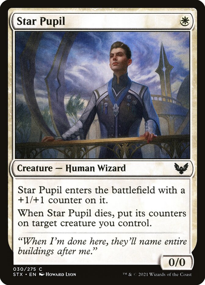 Pupilo estrella | Star Pupil - Strixhaven: School of Mages #30