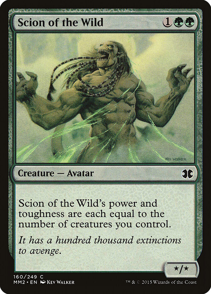 Scion of the Wild — Modern Masters 2015 #160