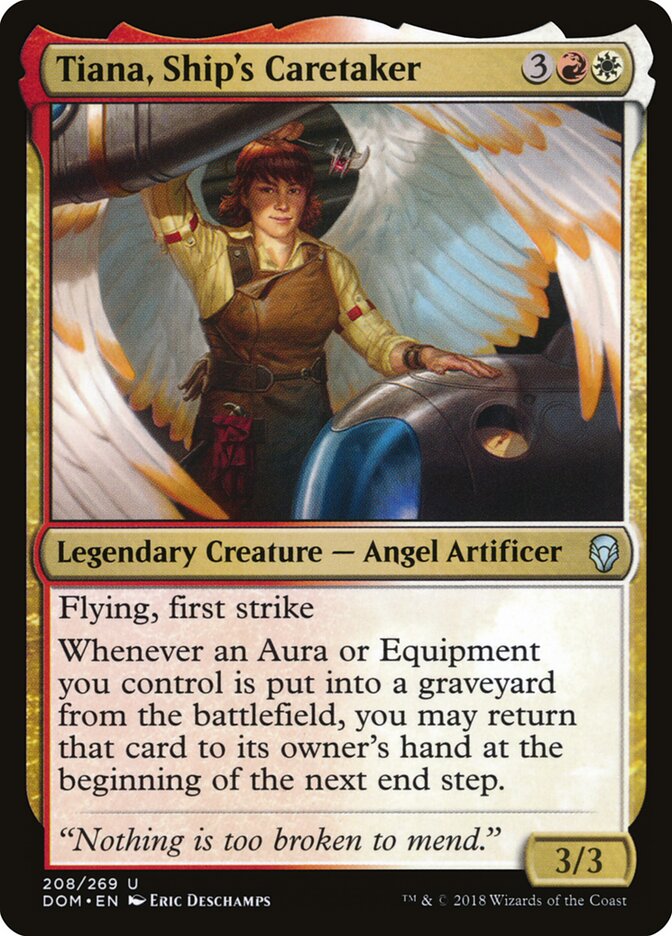Tiana, ingeniera del barco — Dominaria #208