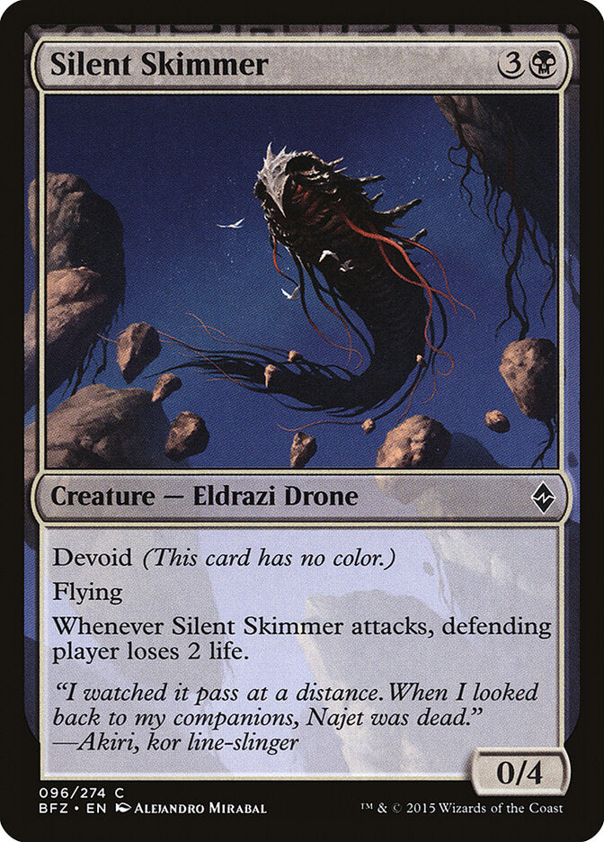 Deslizador silencioso | Silent Skimmer - Battle for Zendikar #96