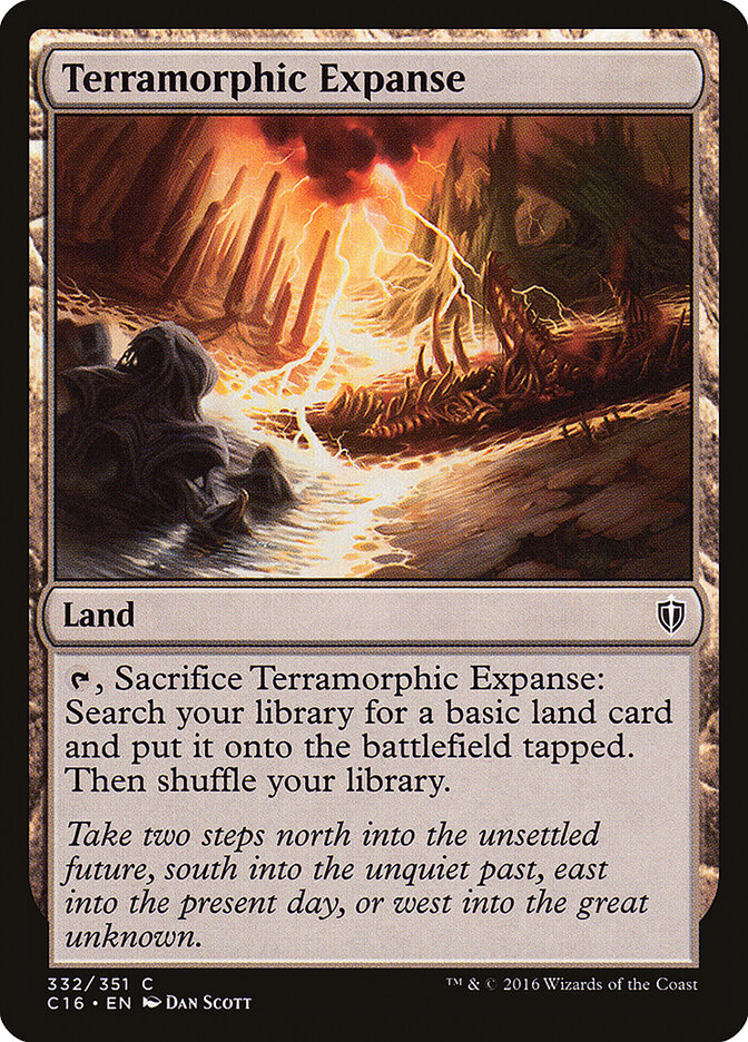 Expansión terramórfica | Terramorphic Expanse - Commander 2016 #332