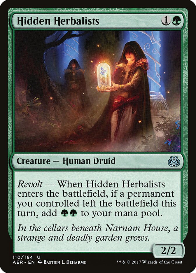 Herboristas ocultos | Hidden Herbalists - Aether Revolt #110