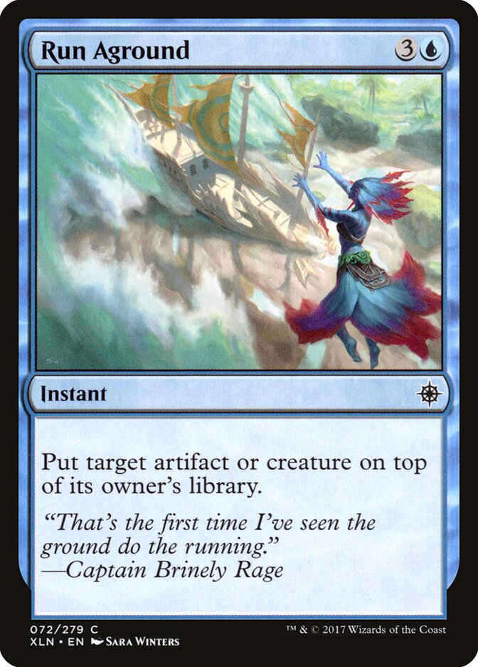 Run Aground — Ixalan #72