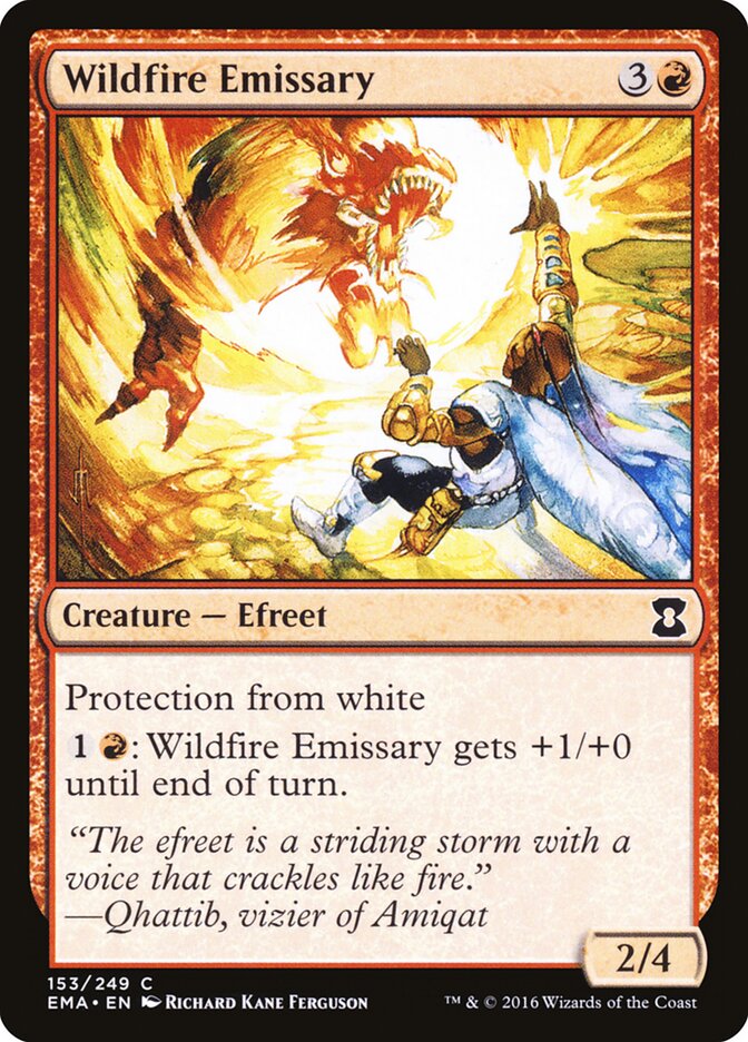 Wildfire Emissary — Eternal Masters #153