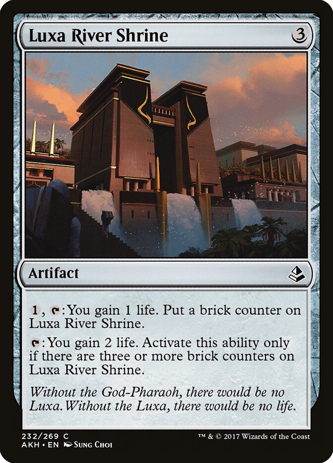 Luxa River Shrine — Amonkhet #232