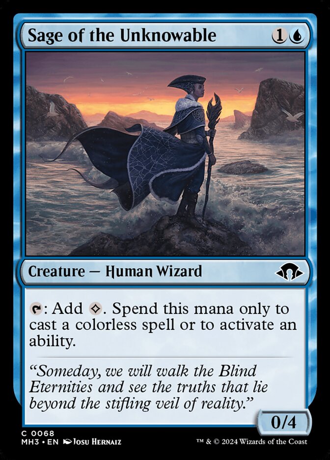 Sabia de lo desconocido | Sage of the Unknowable — Modern Horizons 3 #68