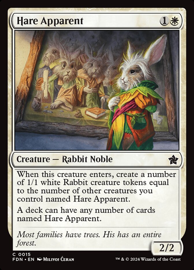 Legatario leporino | Hare Apparent - Foundations #15