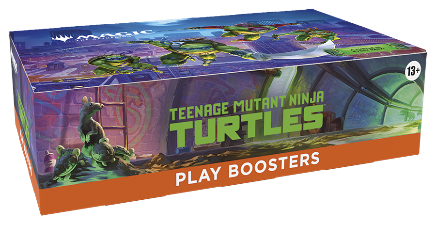 Caja de sobres de juego de Las Tortugas Ninja - Español