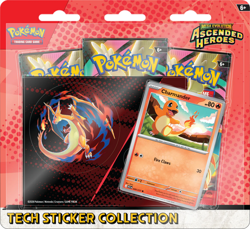 Colección con pegatinas especiales de Megaevolución-Héroes Ascendentes