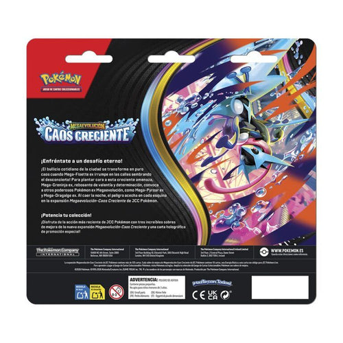 Blister 3 Sobres Caos Creciente