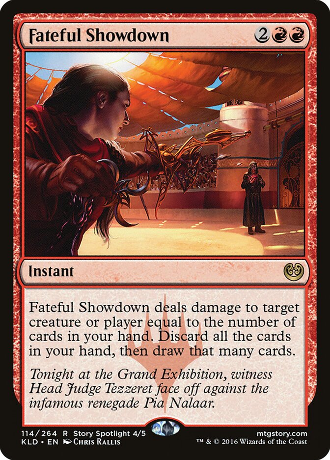 Enfrentamiento fatídico | Fateful Showdown - Kaladesh #114