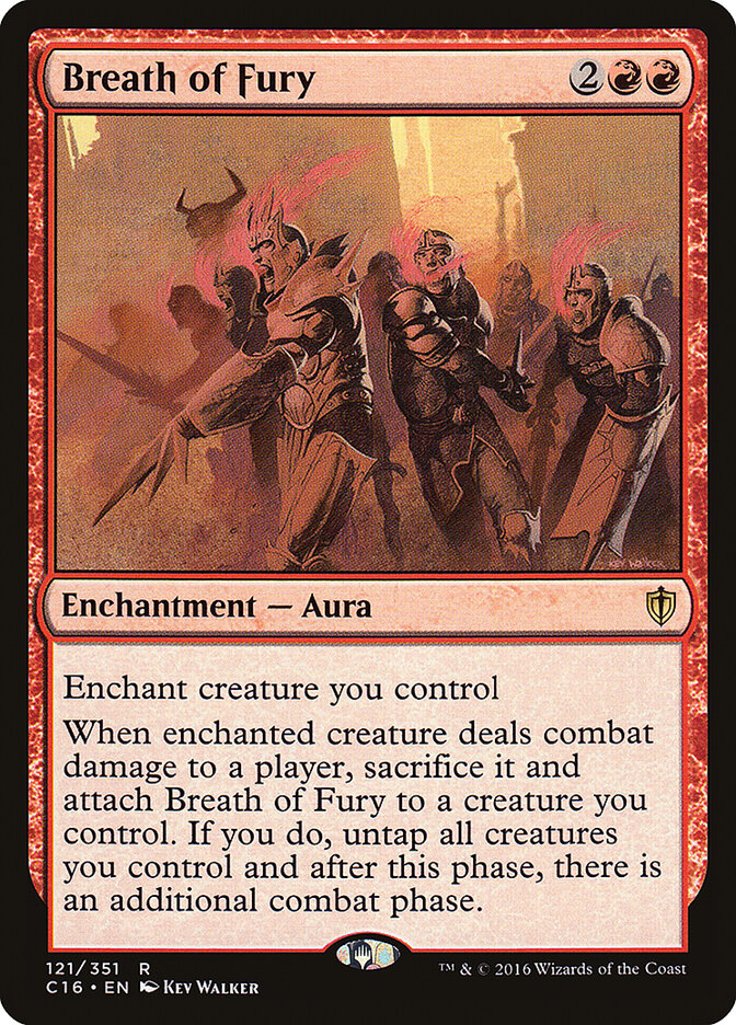 Aliento de furia | Breath of Fury - Commander 2016 #121
