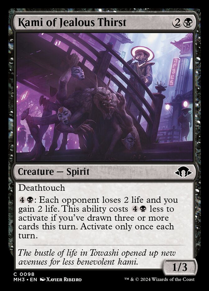 Kami de la sed envidiosa | Kami of Jealous Thirst — Modern Horizons 3 #98