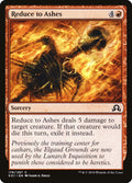 Reduce to Ashes — Shadows over Innistrad #176